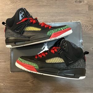 Air Jordan Spizike Black & Varsity Red size 10.5 OG All 2007 Release